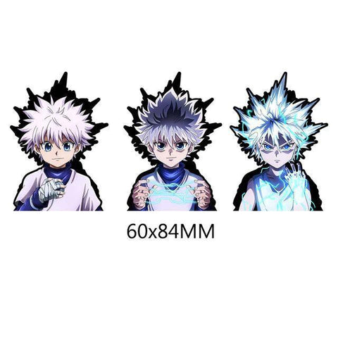 3D Lenticular Sticker - Hunter X Hunter - Killua Zoldyck Fighting Mode