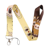 Lanyard - Labubu - The Monsters Yellow Brown Costume