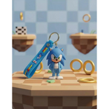 3D PVC Figure Keychain - Sonic the Hedgehog - Sonic Movie Jacket
