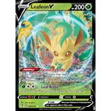 Card Keychain - Pokémon - Leafeon V Full Art