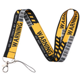 Lanyard - WARNING DO NOT TOUCH MY PHONE