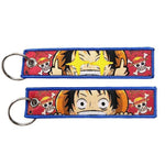 Embroidery Keychain - One Piece - Monkey D. Luffy