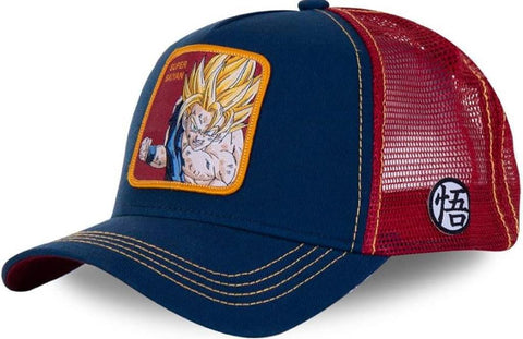 Snapback Cap - Dragon Ball -Goku SS (Navy Blue)