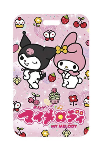 ID Card Badge Holder - Sanrio - Kuromi & My Melody