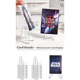 Acrylic Card Display Stands - Pack Of 3