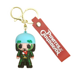 3D PVC Figure Keychain - Pirates of the Caribbean - Davy Jones Barnacle Variant