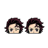 3D Lenticular Sticker - Demon Slayer - Tanjiro Kamado Winking and Serious