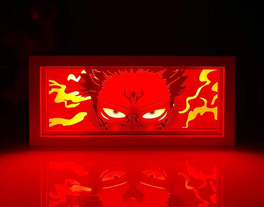 3D Paper Carving Light Lamp - Jujutsu Kaisen - Sukuna – Dream's Arts Online