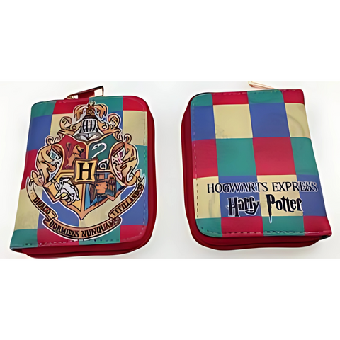Zippered Short Wallet - Harry Potter