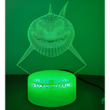 3D LED Night Light - Shark (3)