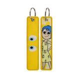Embroidery Keychain - Inside Out - Joy Emotion Yellow