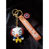 3D PVC Figure Keychain - Horror - Captain Spaulding Clown Outfit