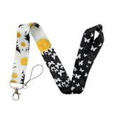 Lanyard - Daisy and Butterfly Split Design