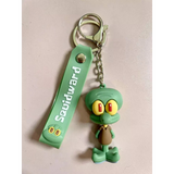 3D PVC Figure Keychain - SpongeBob SquarePants - Squidward Standing Variant 2