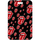 ID Card Badge Holder - The Rolling Stones - Rolling Stones Tongue And Lips Logo Pattern