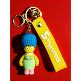 3D PVC Figure Keychain - The Simpsons - Marge Simpson 3D Figure
