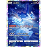 Card Keychain - Pokémon - Latios basic Trainer Gallery card, Holo Rare