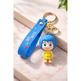 3D PVC Figure Keychain - Disney/Pixar - Joy From Inside Out, Smiling