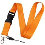 Lanyard - Solid Orange