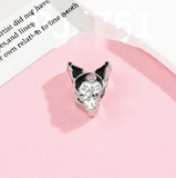 Bracelet Charm - Sanrio - Kuromi full body with skull