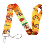 Lanyard - Disney - Chip 'n' Dale with Acorns and Peaches