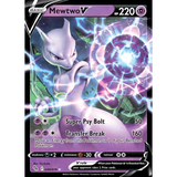Card Keychain - Pokémon - Mewtwo V from Pokémon GO set