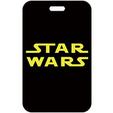 ID Card Badge Holder - Star Wars - Yellow Logo Black Background