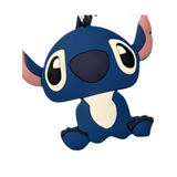 Lilo & Stitch Cute sitting Stitch PVC keychain