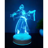 3D LED Night Light - Honor of Kings - Li Bai