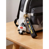3D PVC Figure Keychain - Looney Tunes - Chibi Sylvester Standing