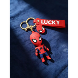 3D PVC Figure Keychain - Spider-Man - Chibi Stark Suit Variant 2