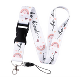 Lanyard - "Be Kind" Rainbows and Hearts