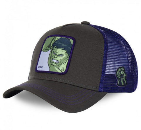 Snapback Cap - Marvel - Hulk (Gray)