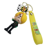 3D PVC Figure Keychain - One Piece - Sanji Figure