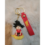 3D PVC Figure Keychain - Dragon Ball Z - Chibi Goku On Nimbus