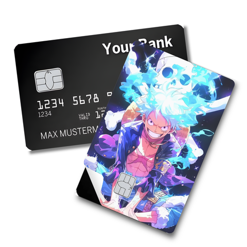 Credit Card Skin Sticker - One Piece - Luffy Gear 5