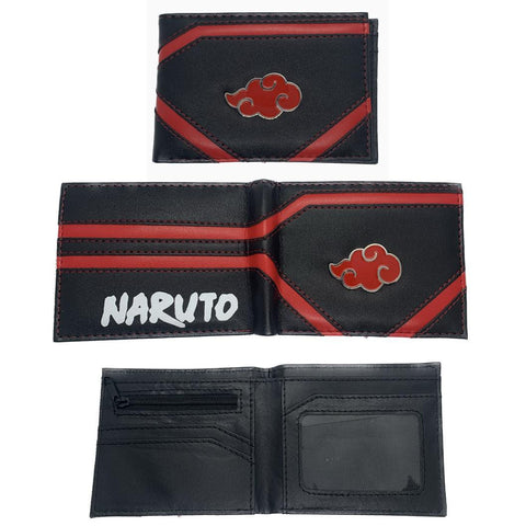Short Wallet - Naruto - Enamel Akatsuki Logo