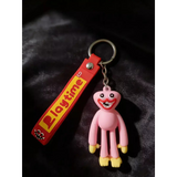 3D PVC Figure Keychain - Poppy Playtime - Pink Kissy Missy