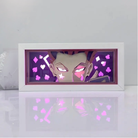 3D Paper Carving Light Lamp - Hunter X Hunter - Hisoka