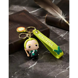 3D PVC Figure Keychain - Harry Potter - Draco Malfoy Holding Wand