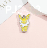 Bracelet Charm - Pokemon - yellow Jolteon spiky fox