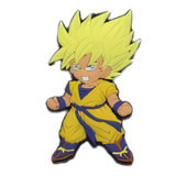 Dragon Ball Goku Super Saiyan (Yellow) PVC keychain