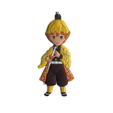 Demon Slayer Zenitsu Agastsuma standing wit PVC keychain
