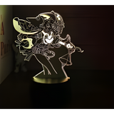 3D LED Night Light - Genshin Impact - Mona Megistus