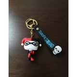 3D PVC Figure Keychain - DC Comics - Harley Quinn Classic Jester