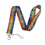 Lanyard - Rainbow Music Notes
