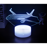 3D LED Night Light - Airplane (2)