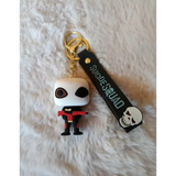 3D PVC Figure Keychain - DC Comics - Chibi Deadshot Holding Rifle