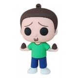 3D PVC Figure Keychain - Rick and Morty - Morty Smith Figure
