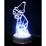 3D LED Night Light - Plants vs. Zombies - Conehead Zombie